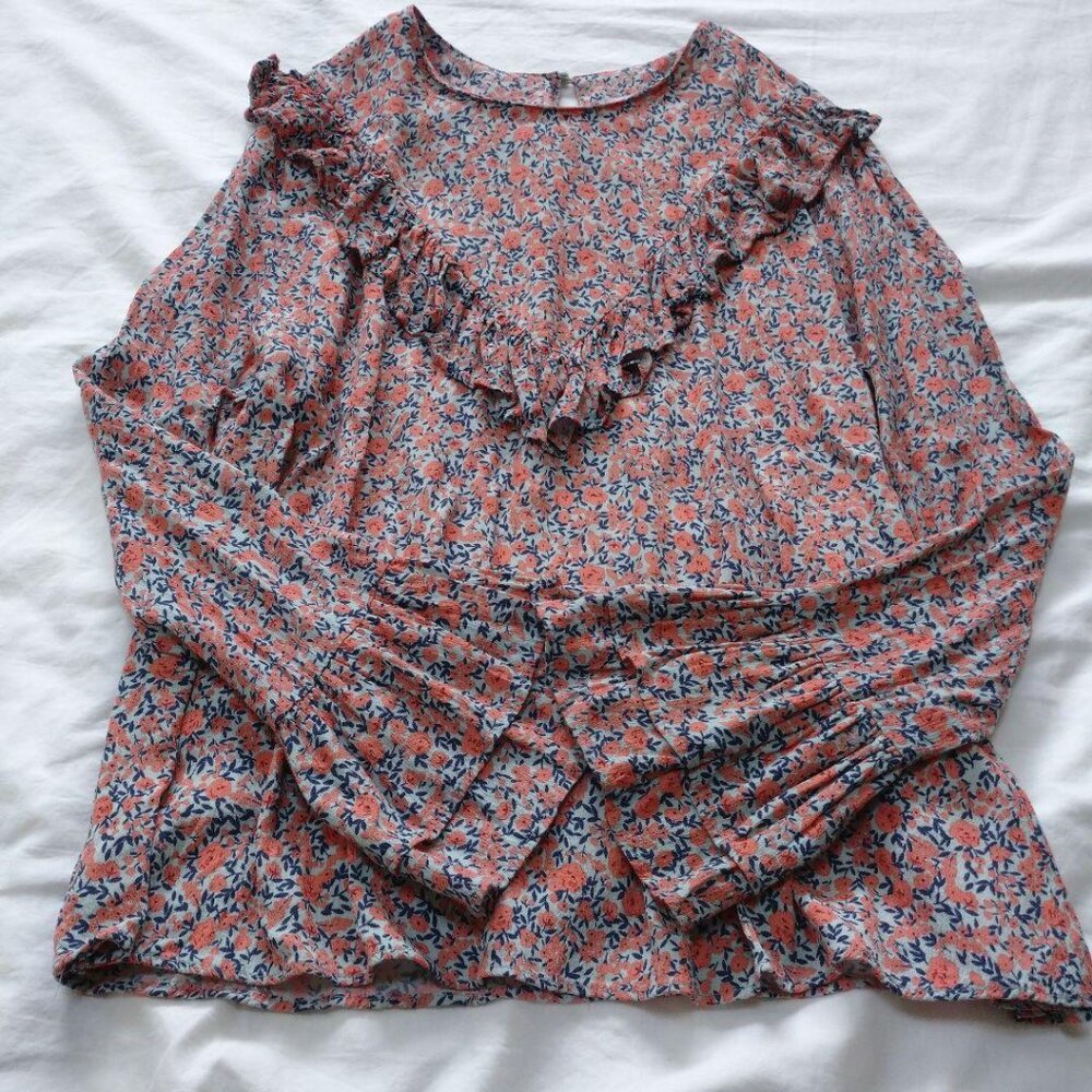 Punpe Floral Print Blouse